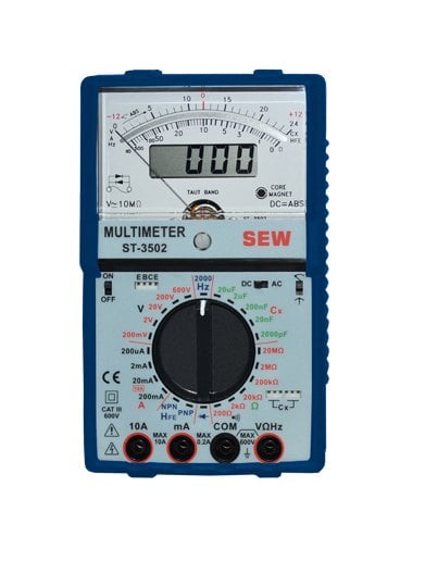 SEW ST-3502 Analog + Dijital Multimetre