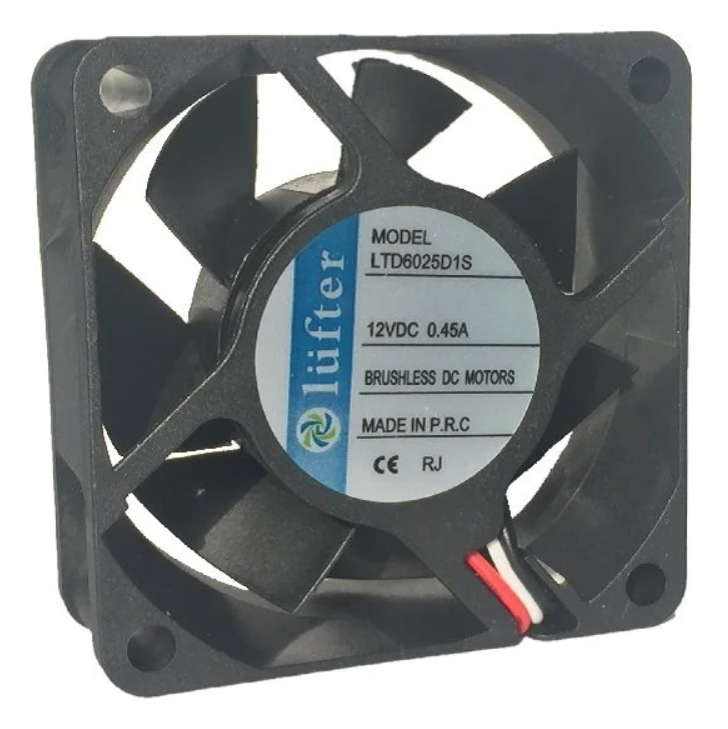 Lüfter LTD6025H1S 12v Dc 0.45A 60x60x25mm