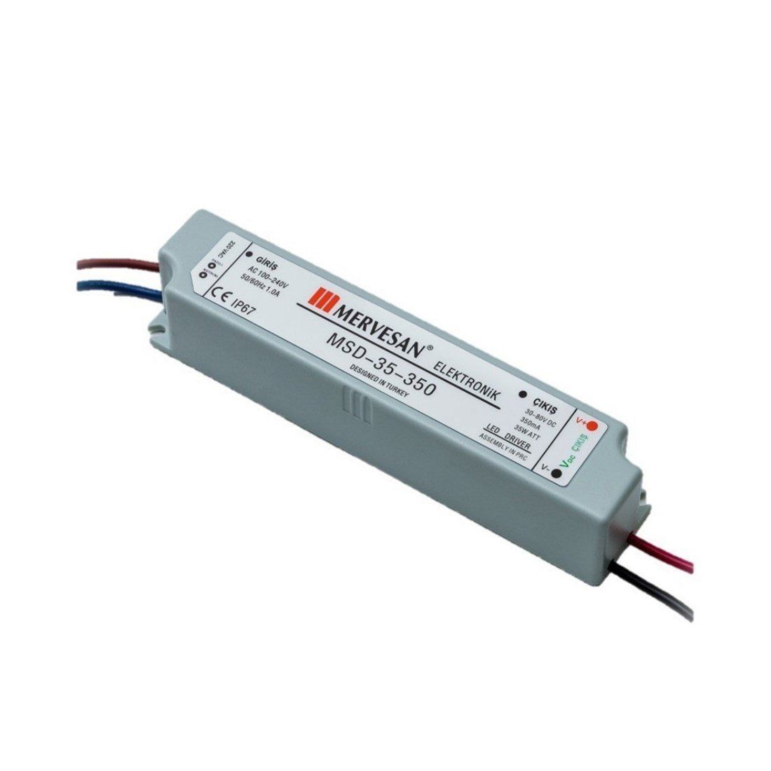 Mervesan Mtd-35-500 Sabit Akım Led Driver