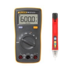 Fluke 106 Dijital Multimetre ve Unit AC Voltaj Dedektörü