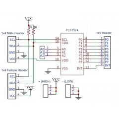 PCF8574 IO Genişleme Modülü