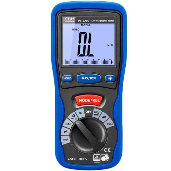CEM DT-5302 Miliohmmetre ve Dijital Multimetre