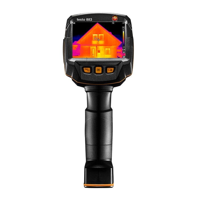 Testo 883 Profesyonel Termal Kamera Sıcaklık ve Su Kaçağı Tespit Cihazı