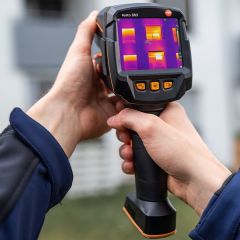 Testo 883 Profesyonel Termal Kamera Sıcaklık ve Su Kaçağı Tespit Cihazı