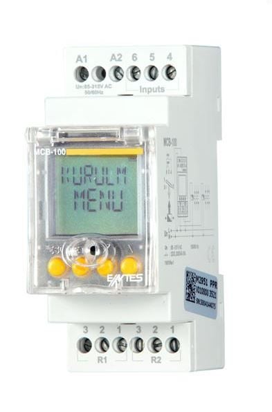 MCB-100 0.1-9999 sn/dk Çok Fonksiyonlu Zaman Rölesi