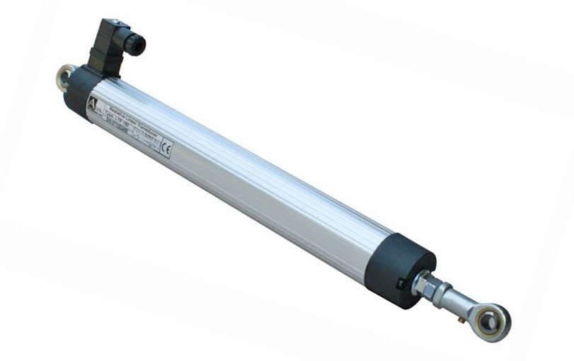 12.5cm Çift Mafsallı 0-10VDC Analog Çıkışlı Lineer Cetvel