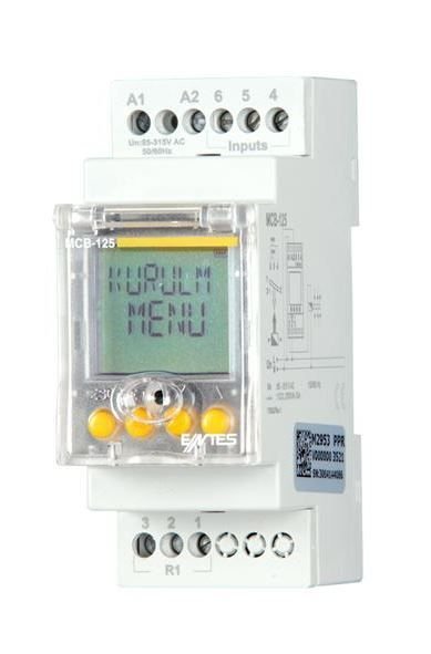 MCB-126 0.1-9999 sn/dk Çok Fonksiyonlu Zaman Rölesi