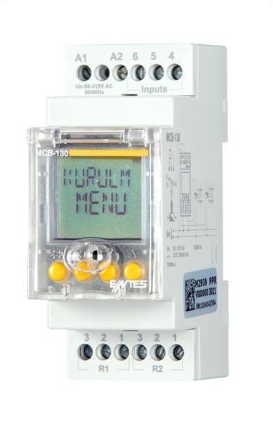 MCB-130 0.1-9999 sn/dk Çok Fonksiyonlu Zaman Rölesi