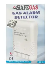 Safegas SG-03 220V Gaz Alarm Dedektörü – 85 dB