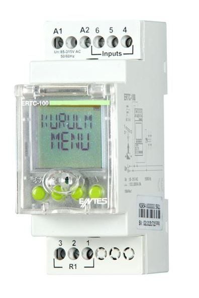 ERTC-100 0.1-9999 sn/dk Çok Fonksiyonlu Zaman Rölesi
