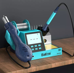 Bakon BK602S Intelligent 2in1 Havya İstasyonu Sıcak Hava Lehimleme İstasyonu