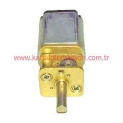 6V 1.000RPM Çap 15mm Redüktörlü Motor