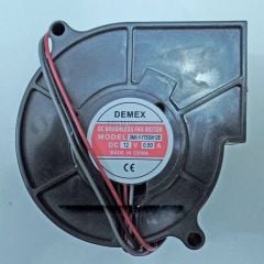 Salyangoz Fan 75x75x30mm 12Vdc 0.50a 3 Kablolu
