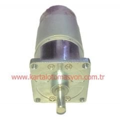 12V 150RPM Çap 42mm Redüktörlü Motor
