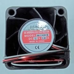 Fan 40x40x28mm 12Vdc 0.30a 3 Kablolu