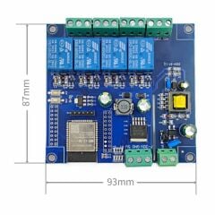 ESP32 Röle Kartı 4 Kanal WiFi Bluetooth Akıllı Ev IoT Röle Modülü