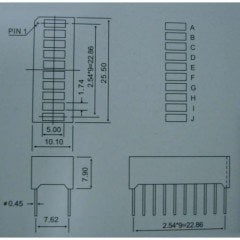 4 Renk Bar Led 10 Segment