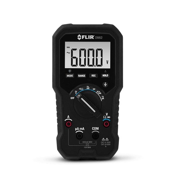 FLIR DM 62 True Rms 600v Multimetre