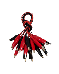 Kablolu Krokodil Büyük Kırmızı/Siyah