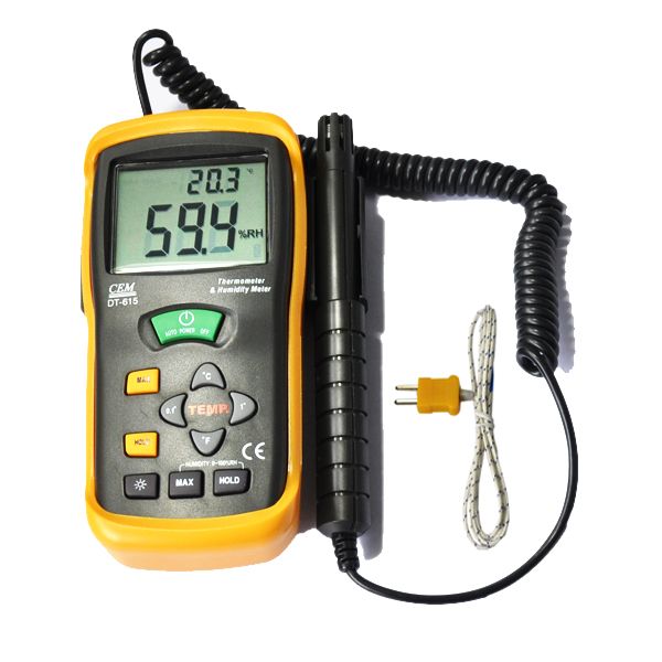 DT 615 Dijital Sıcaklık-Nem Ölçer Termo Higrometre