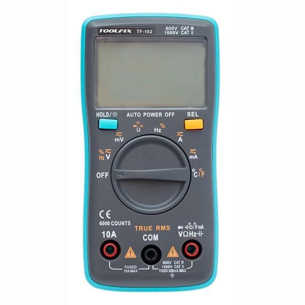 Toolfix TF 102 Dijital Multimetre Ölçü Aleti