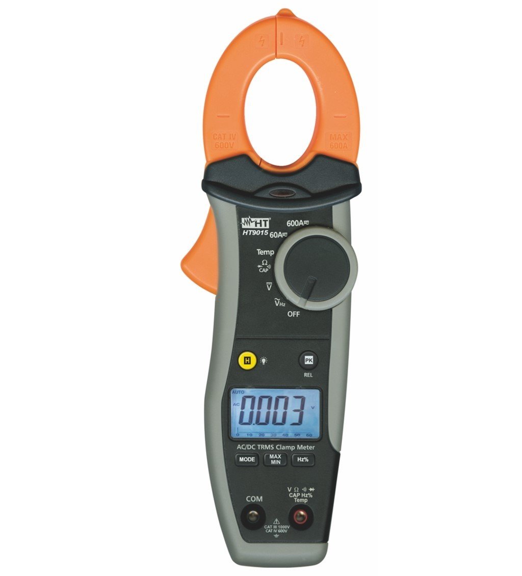 HT-Italia HT 9015 AC/DC 600A Sıcaklık Ölçer Pensampermetre