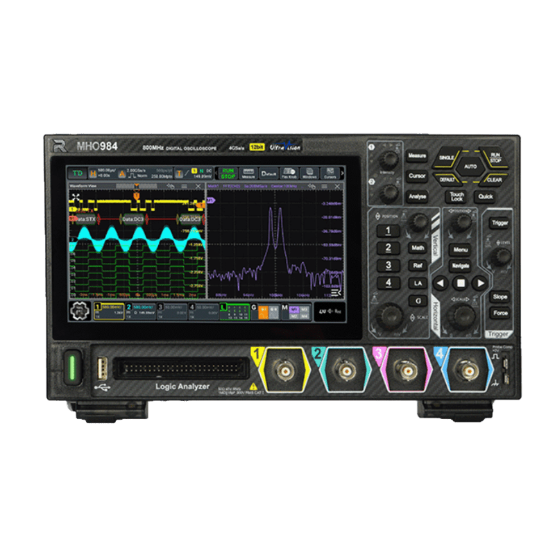 Rigol MHO934 350 MHz 4 Kanal 4 GSa/s 12 Bit Dijital Osiloskop