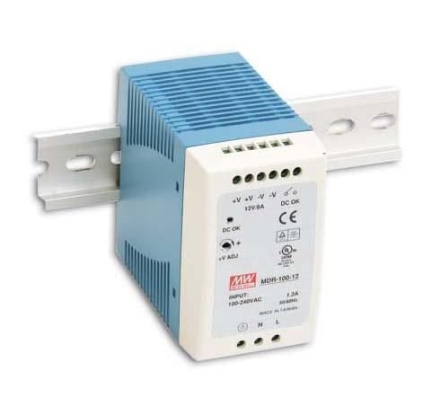 100W 48V 2.0A 85-264V MDR Minyatür Ray Montaj Güç Kaynağı