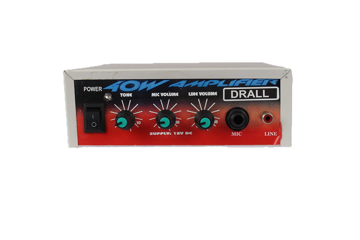 12v Taşınabilir Pazarcı Amfisi