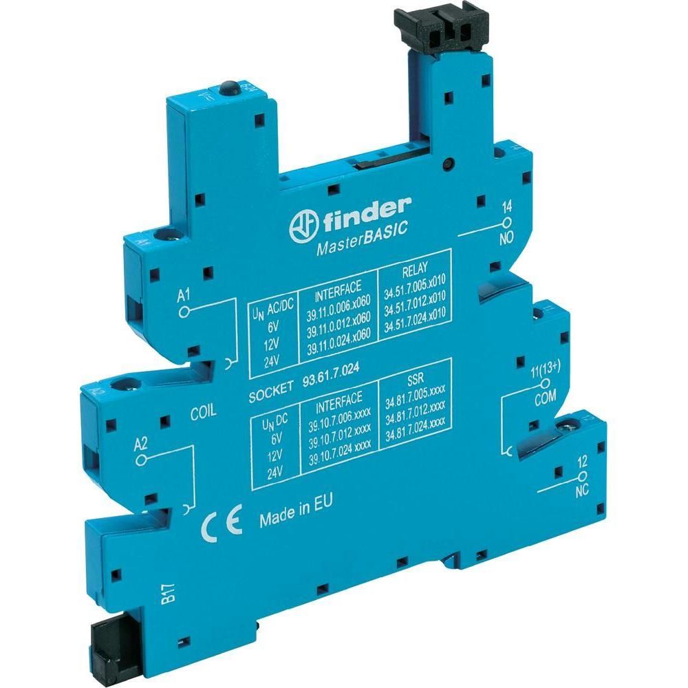 Finder 93.61.7.024 Elektromekanik Soket