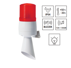 ISISO Borulu İkaz Lambası 24v DC