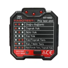 HT-105D Priz Test Aleti