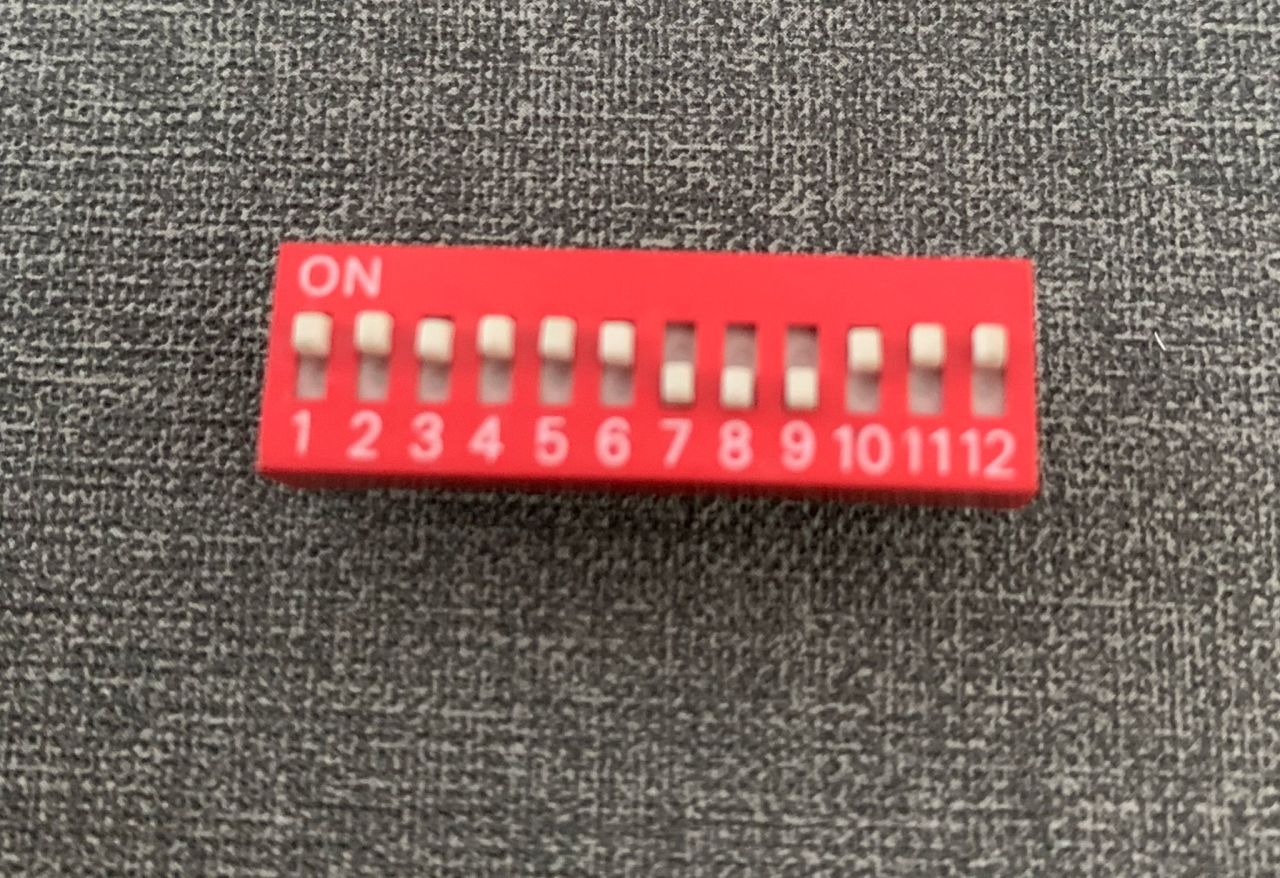 12'li Dip Switch