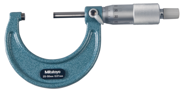Mitutoyo 103-138 Hafif Tip Dış Çap Mikrometresi 25-50 mm