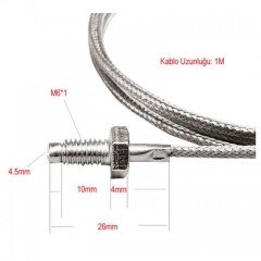 K-Type Thermocouple 1 Metre