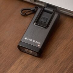 Ledlenser K6R Gray 400 Lümen Şarj Edilebilir Anahtarlık Feneri