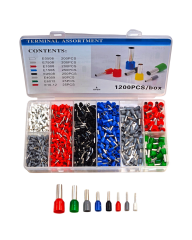 IC-274C Kutulu Yüksük Seti – 1200 Parça | İzoleli Kablo Yüksükleri