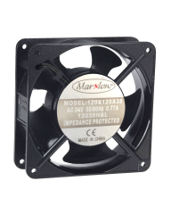 Marxlow 120X120X38 24V AC Rulmanlı Fan 0,77A