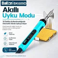 Bakon BK609D 90W Dijital Ekranlı Kalem Havya