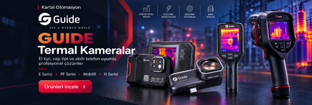GUIDE termal kamera modelleri - el tipi, cep tipi ve akıllı telefon termal kameraları