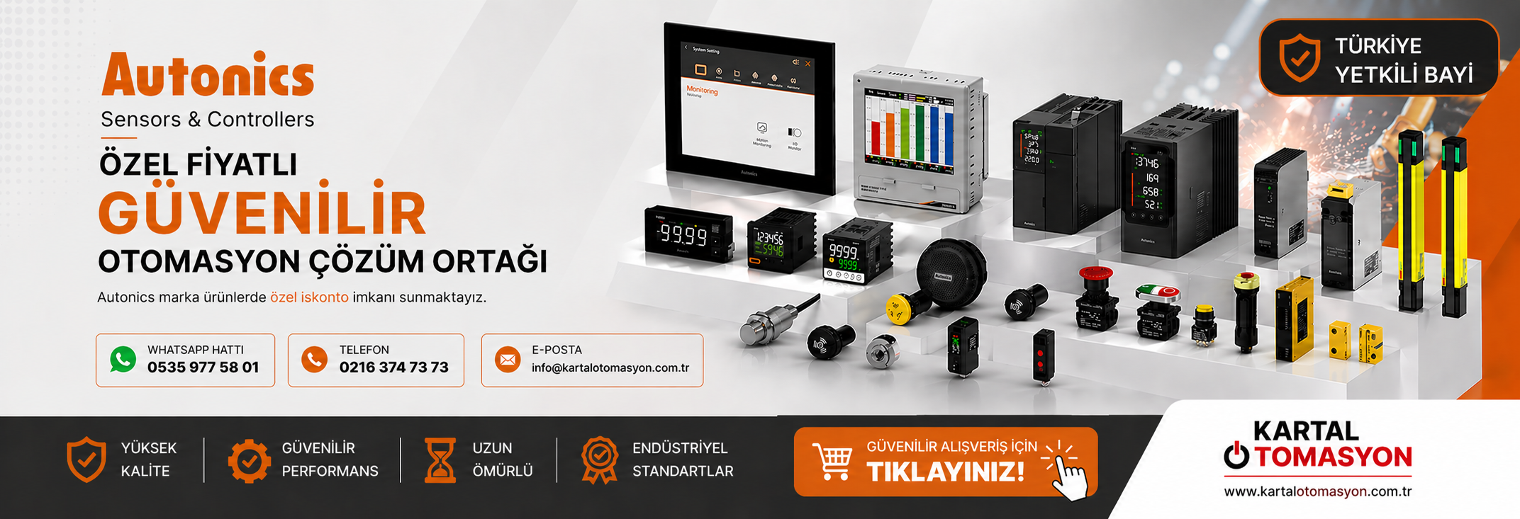 Autonics | Endüstride Güvenilir Teknoloji  |  Sensör, Kontrol ve Otomasyon Çözümleri